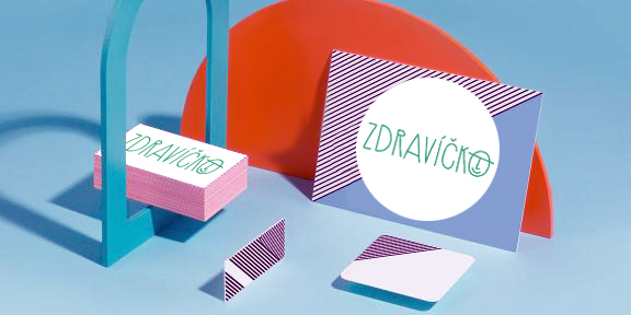 grafický návrh loga pro obchod se zdravou výživou Zdravíčko