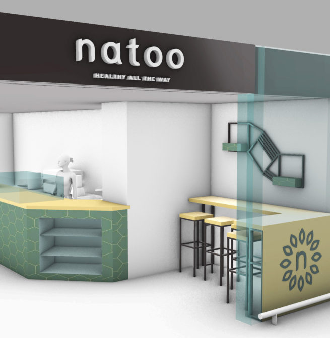 Náš návrh vstupu do bufetu na hlavním nádraží v praze.